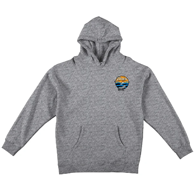 Anti Hero - Road To Nowhere Hoodie Grey Heather/Multi