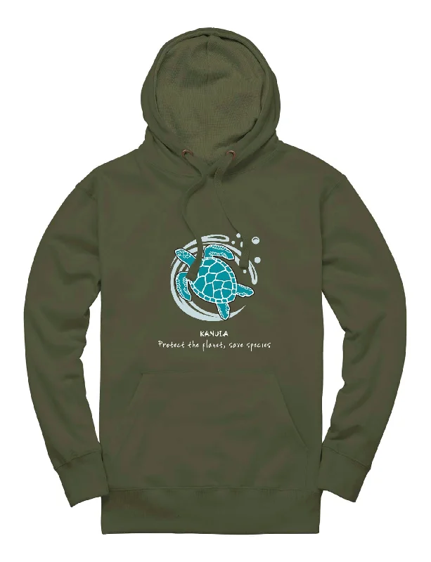 SPECIAL OFFER-Organic Pullover Hoodie - Unisex - Off White - Medium