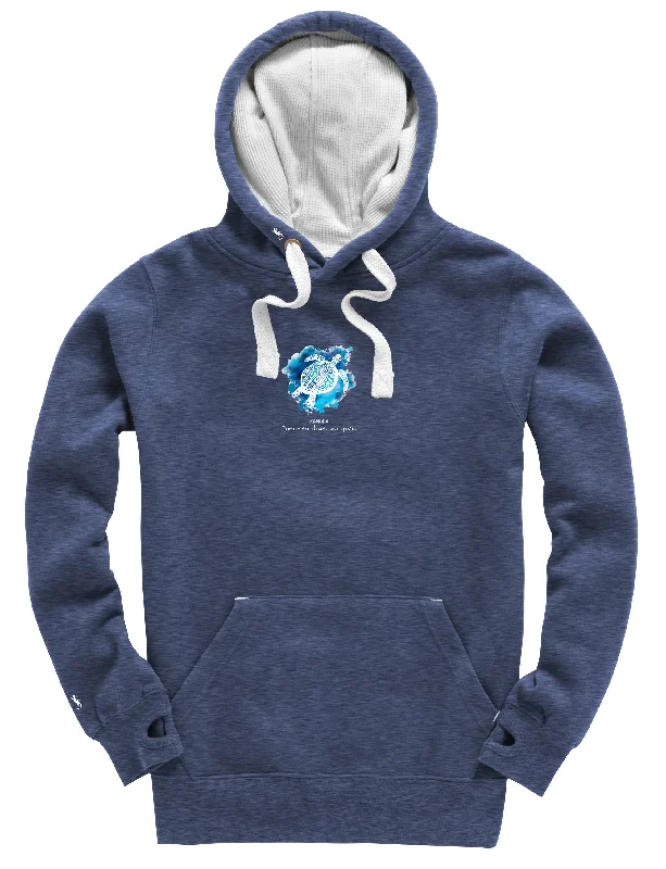 SPECIAL OFFER - Ultra Premium Hoodie - Unisex - NAVY MELANGE - SMALL