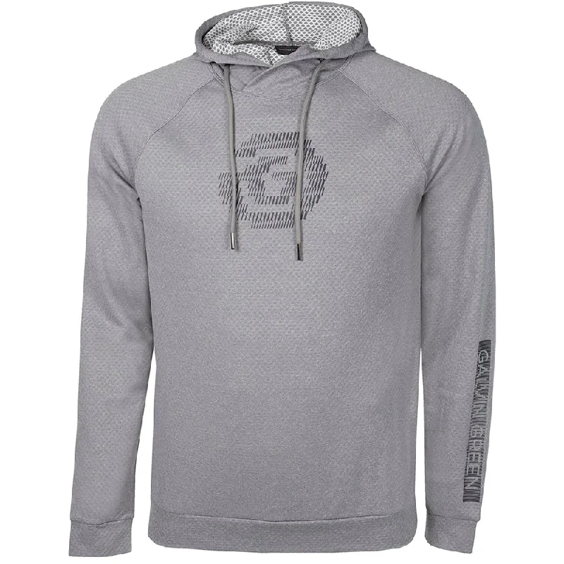 Galvin Green Desmond Insula Hoodie - Grey Melange