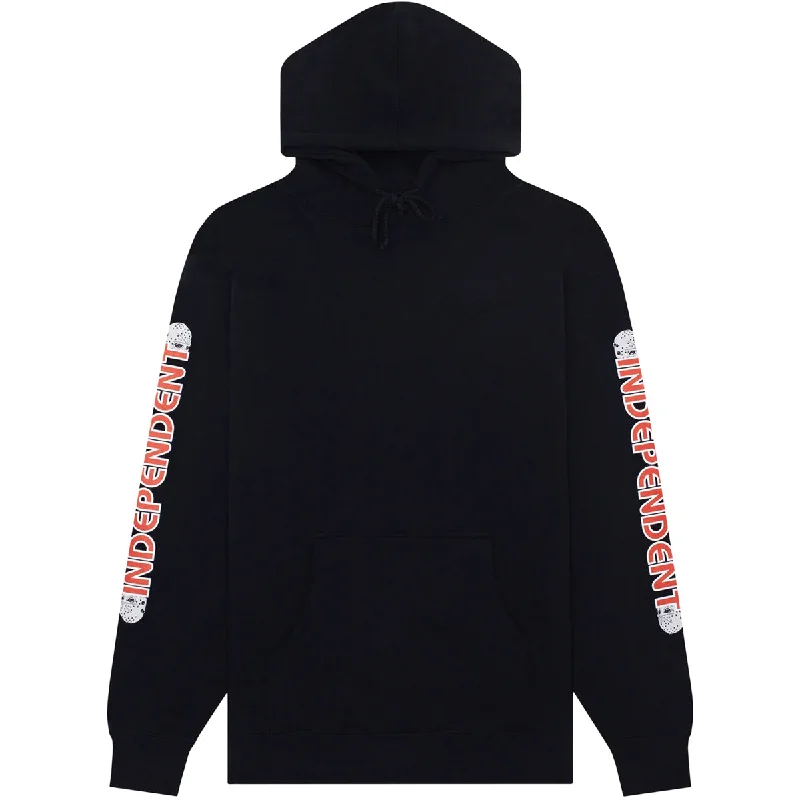 Hockey - Independent Half Mask Hoodie Black