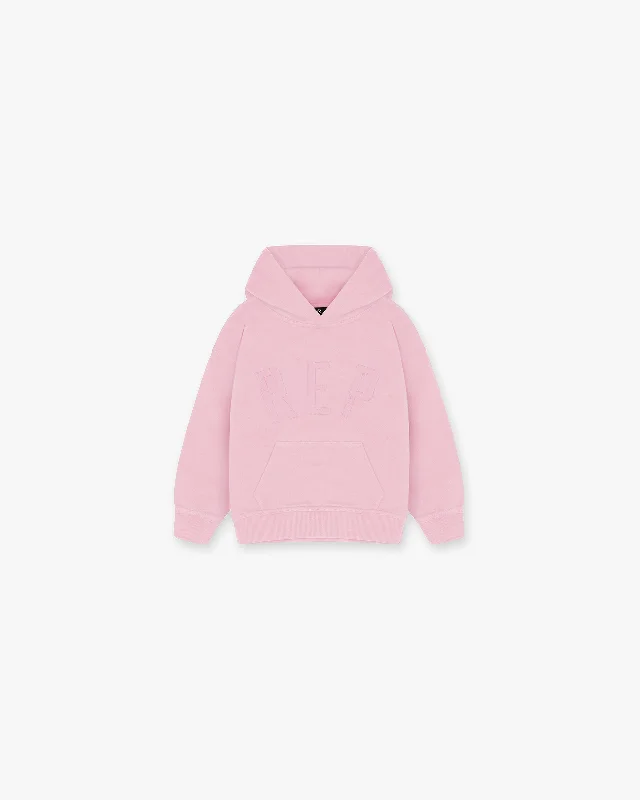 Mini Rep Applique Hoodie - Candy Pink