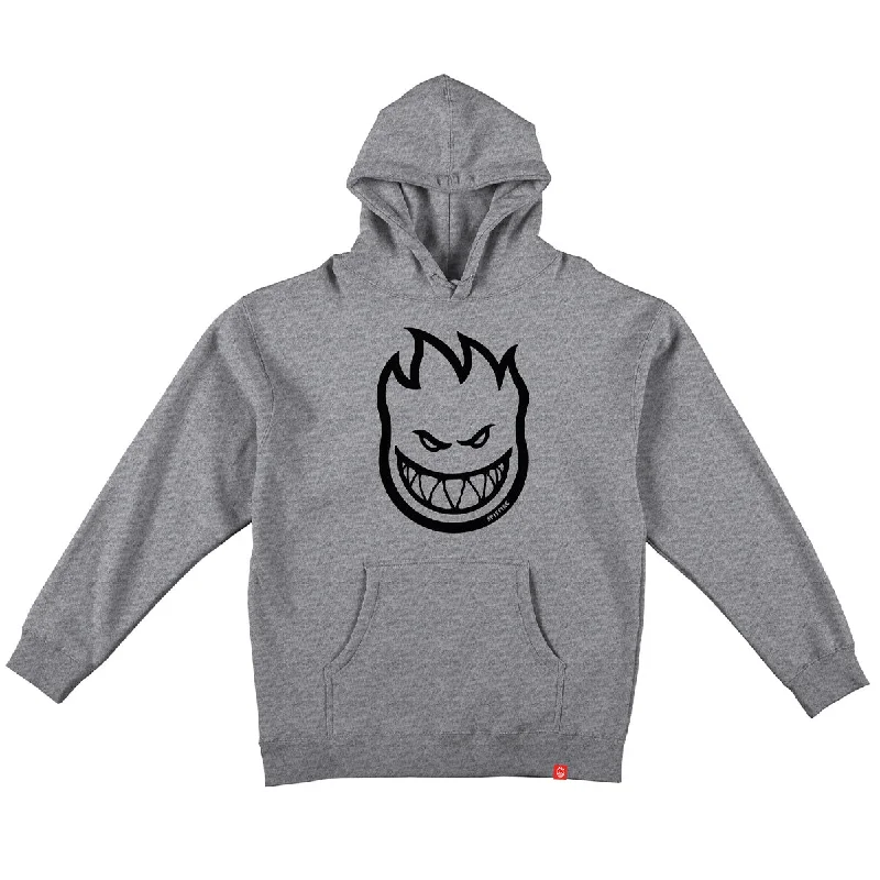 Spitfire - Bighead Hoodie Heather Grey/Black