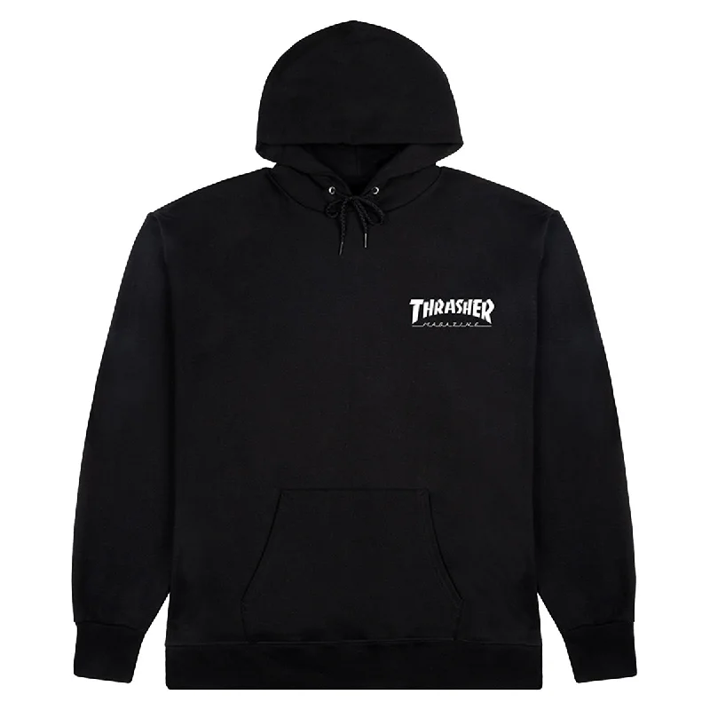 Thrasher - Little Thrasher Hoodie Black