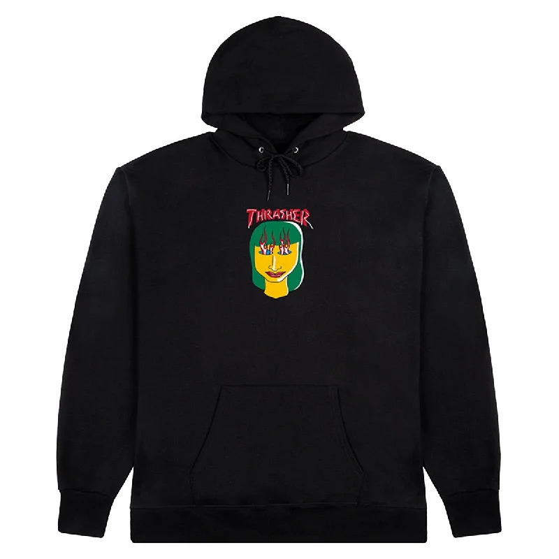 Thrasher - Talk Shit Hoodie Black