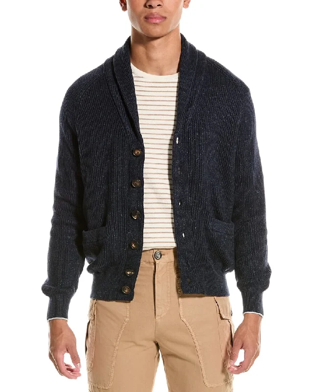 Brunello Cucinelli Linen-Blend Cardigan