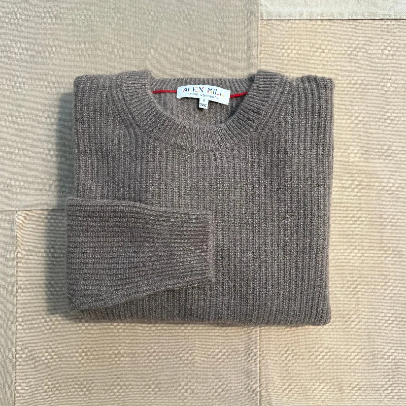 Jordan Sweater in Washed Cashmere, Camel