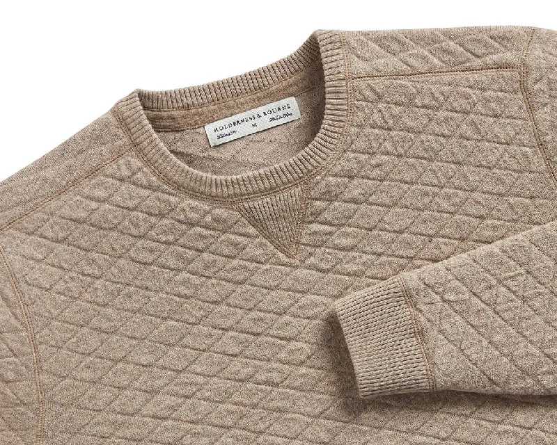 The Ward Sweater: Heathered Fescue