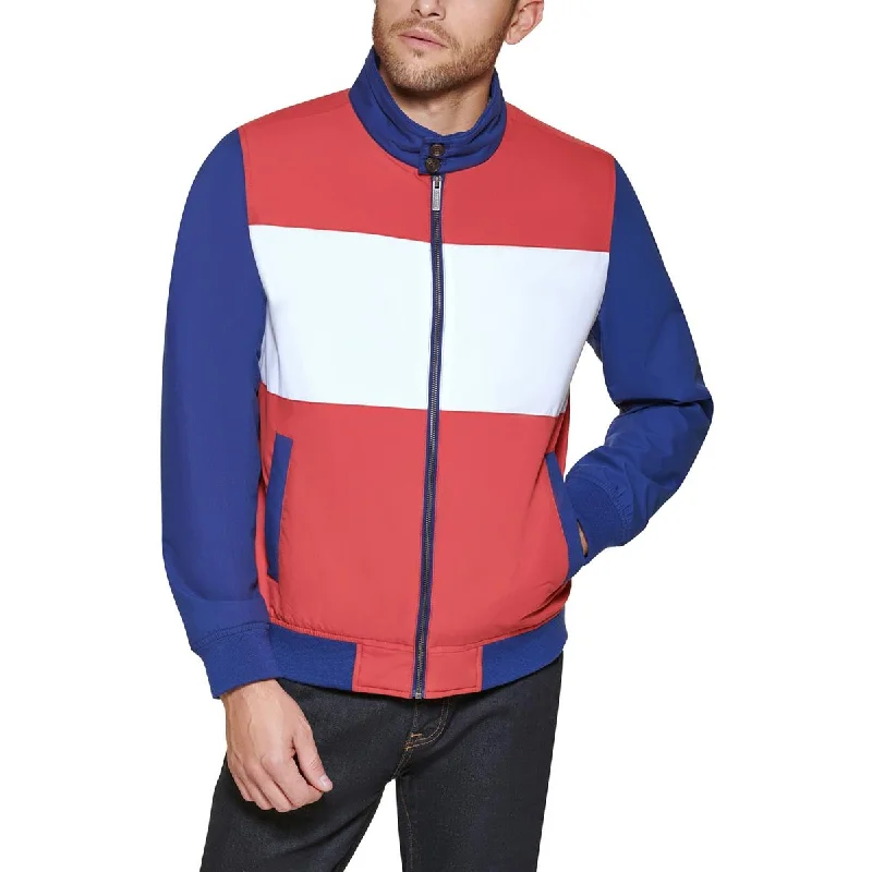 Club Room Mens Baracuta Regular Fit Bomber Jacket