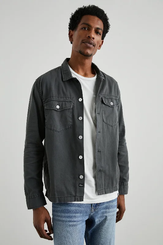 KEROUAC SHIRT JACKET - CHARCOAL