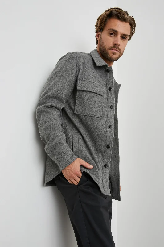 WARNER SHIRT JACKET - GRIMOIRE