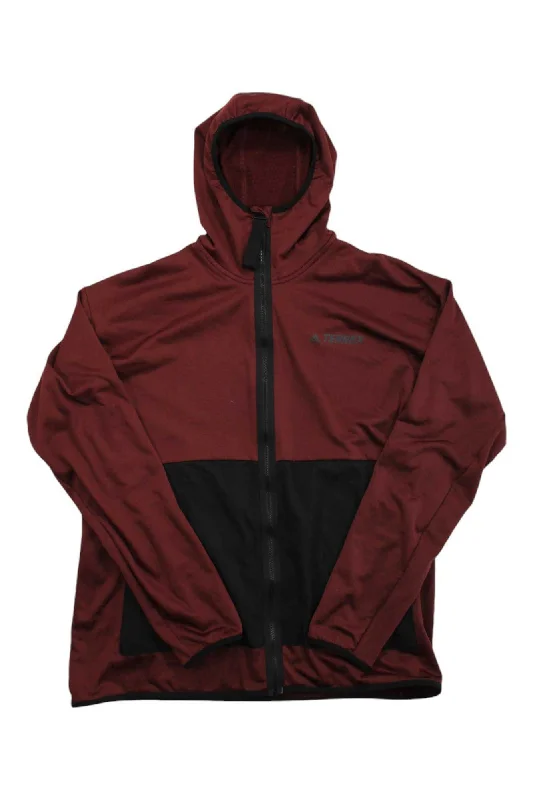 Adidas Men's Terrex Tech Flooce Light Hooded Jacket
