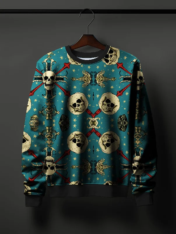 Alive Skeleton Printed Sweatshirt
