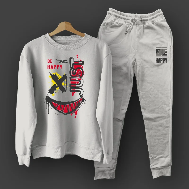 Be Happy Gray Co-Ords Set