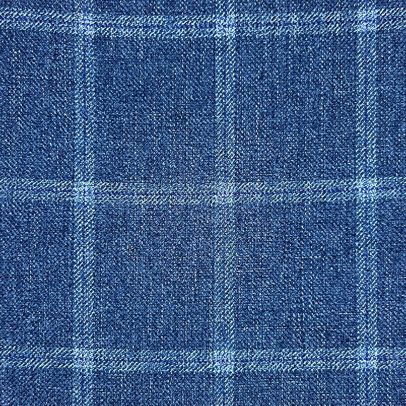 Iceberg Blue Windowpane Sportcoat