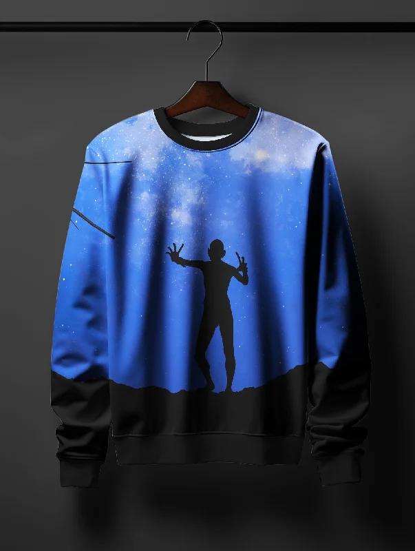 Evil Night All Over Printed Sweatshirt
