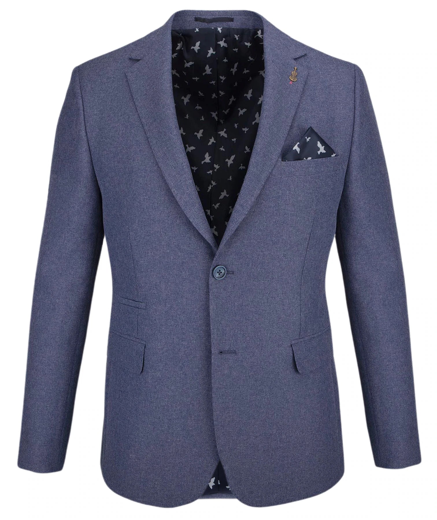 Fratelli Uniti Classic Mid Blue Blazer