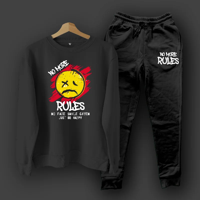 No More Rules Black Co-Ords Set