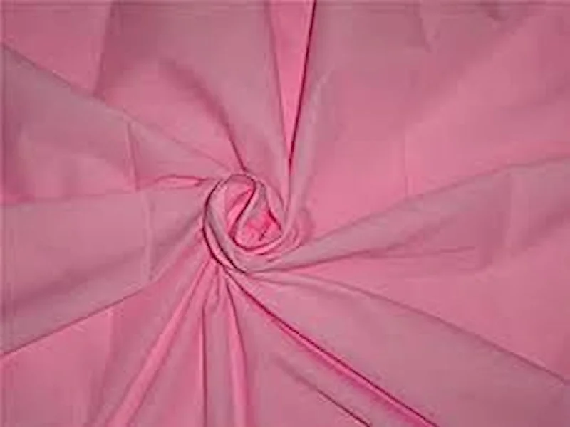 Pink Plain Cotton Cambric Fabric