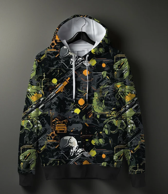 SQUIREHOOD - Printed Hoodie #0110