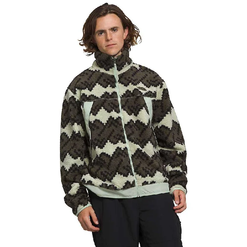 new taupe green mountain geo print:#2e2925