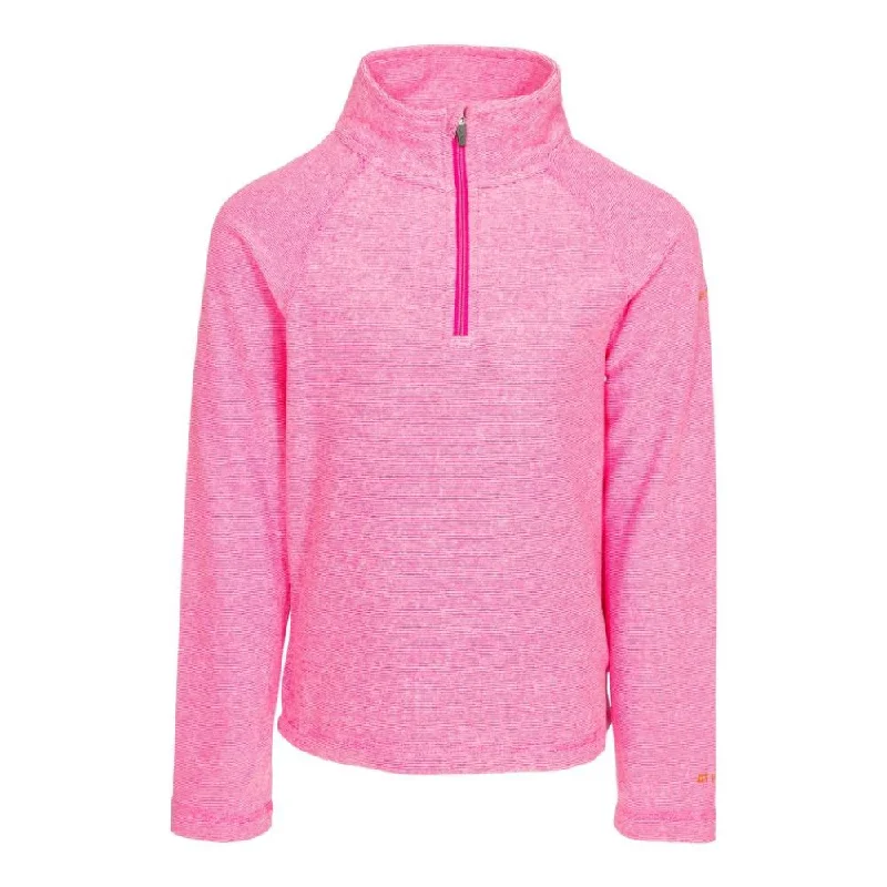 Trespass Meadows Girls Microfleece At100 - Plum