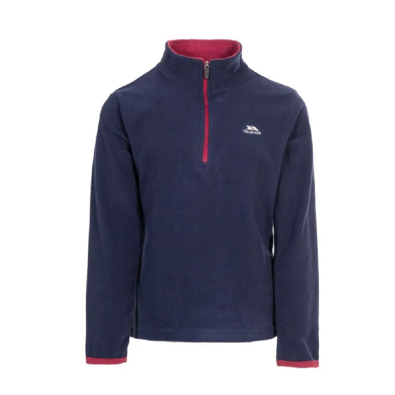 Trespass Sybil Girls Microfleece At 100 Navy