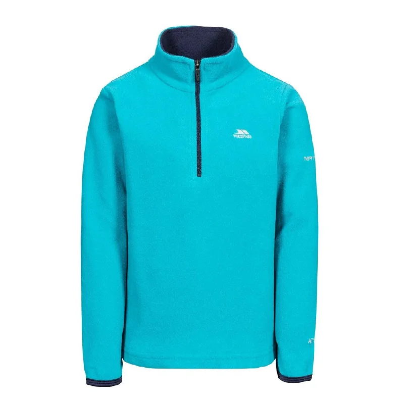Trespass Sybil Girls Ski Microfleece, Marine