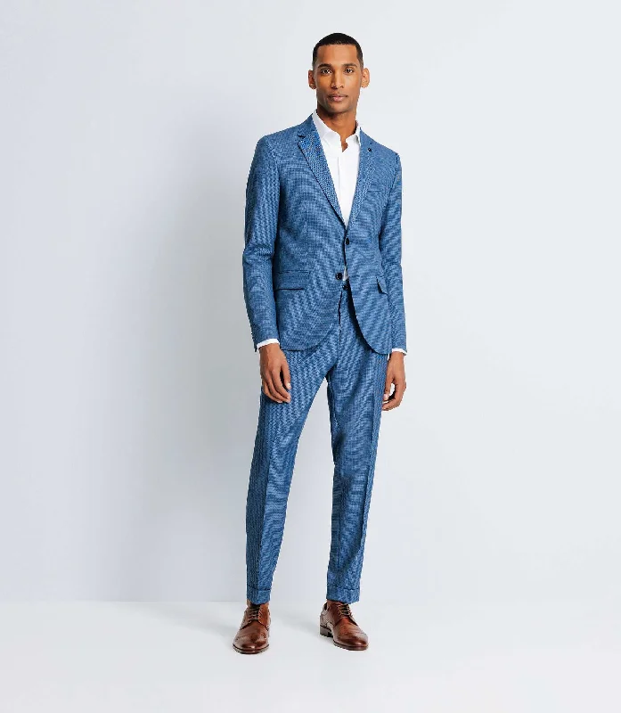 Veste ville séparable bleu effet denim