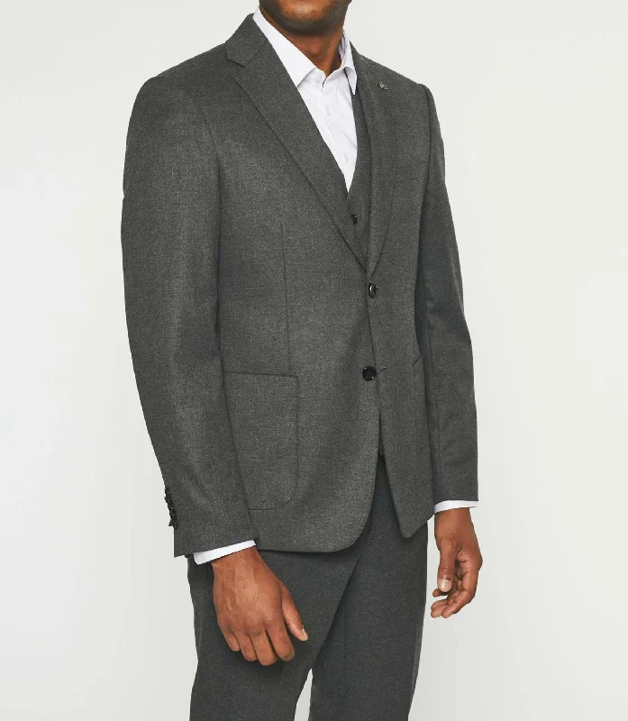 Veste ville séparable gris moyen SOYEUX