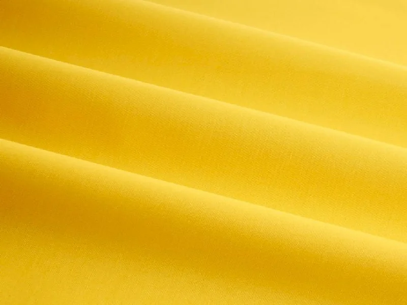 Yellow Plain Cotton Cambric Fabric