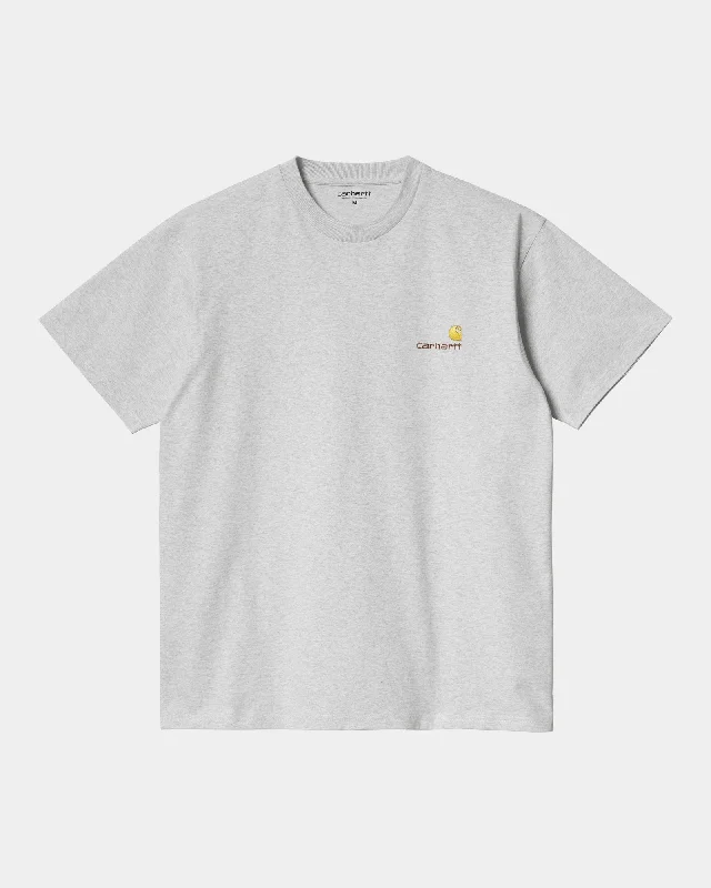 American Script T-Shirt | Ash Heather