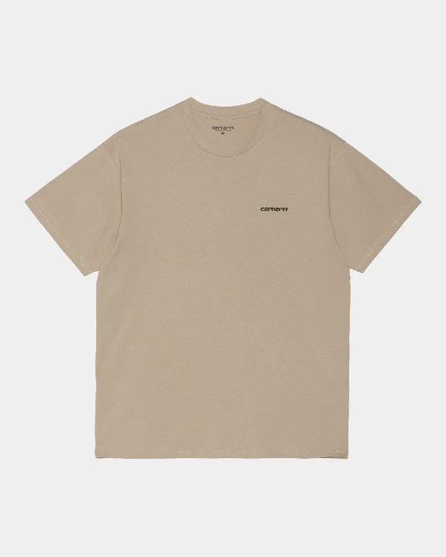 Script Embroidery T-Shirt | Wall